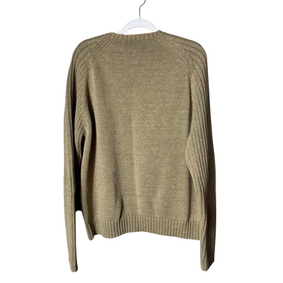 Vintage Y2K Abercrombie & Fitch Mens Sweater‎ Size XL Brown Forest Jumper Preppy - Picture 3 of 6